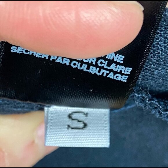 Anthropologie‎ Amadi Linen Oversized Blazer Jacket Sports Coat Navy Blue Small S - Picture 8 of 11